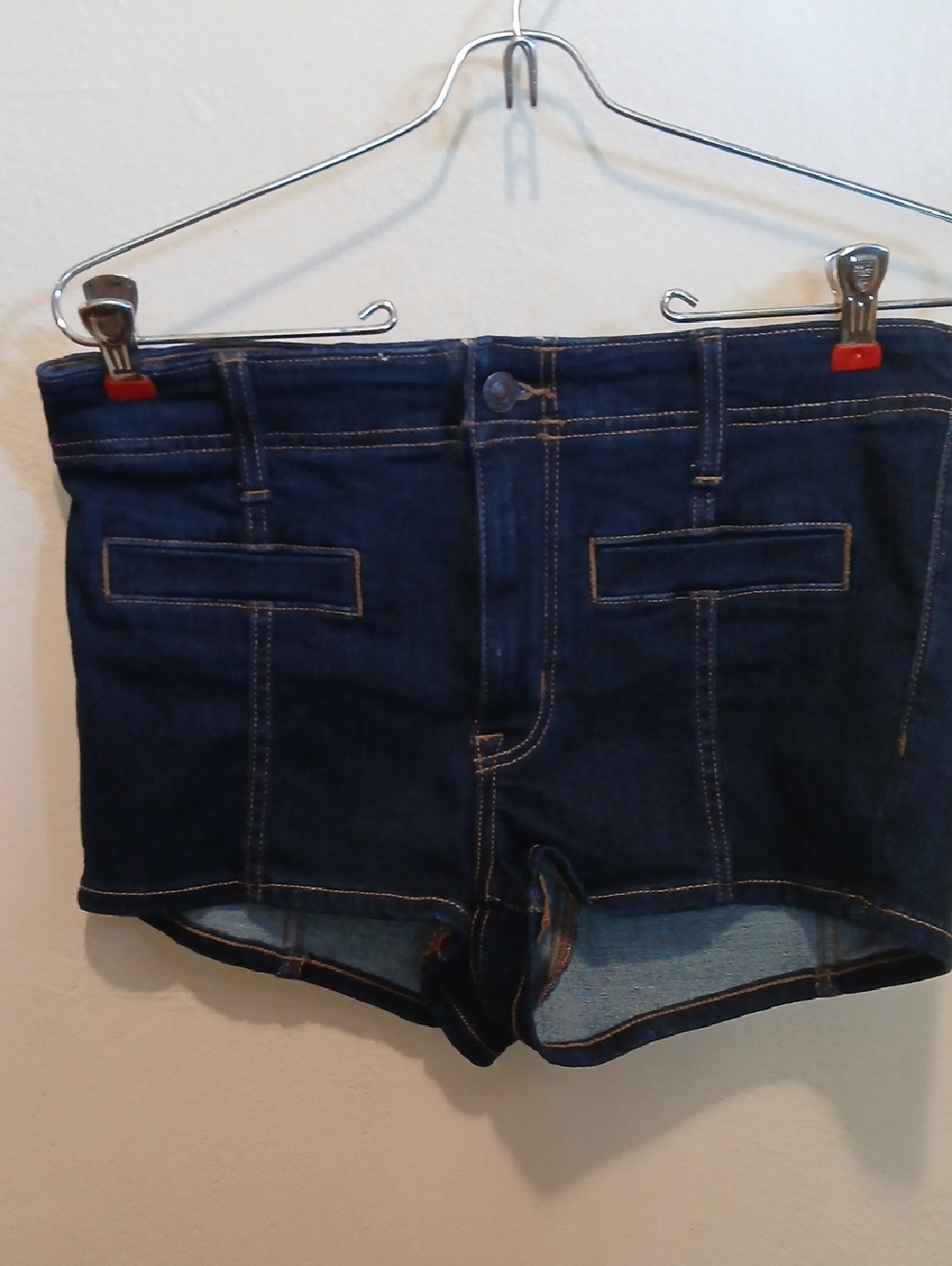 American Eagle Outfitters Dark Indigo Denim Shorts